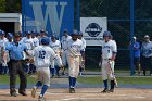 Baseball vs Babson  Wheaton College Baseball vs Babson during Championship game of the NEWMAC Championship hosted by Wheaton. - (Photo by Keith Nordstrom) : Wheaton, baseball, NEWMAC